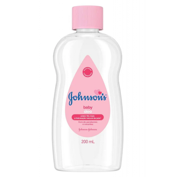 Óleo Johnsons Baby - Frasco 200ml